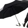 Beefree - Automatische King-size Stormparaplu Ø 123 Cm - Zwart -Regenjas En Paraplu 1200x836