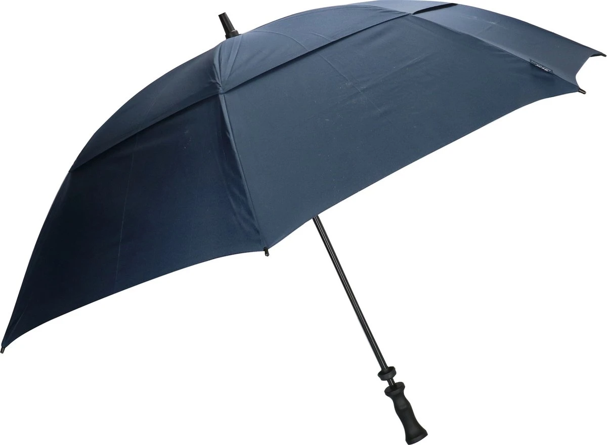 Falcone® Extra Strong - Stormparaplu - Ø 130 Cm - Blauw 4 Falcone® Extra Strong - Stormparaplu - Ø 130 Cm - Blauw - Afbeelding 2