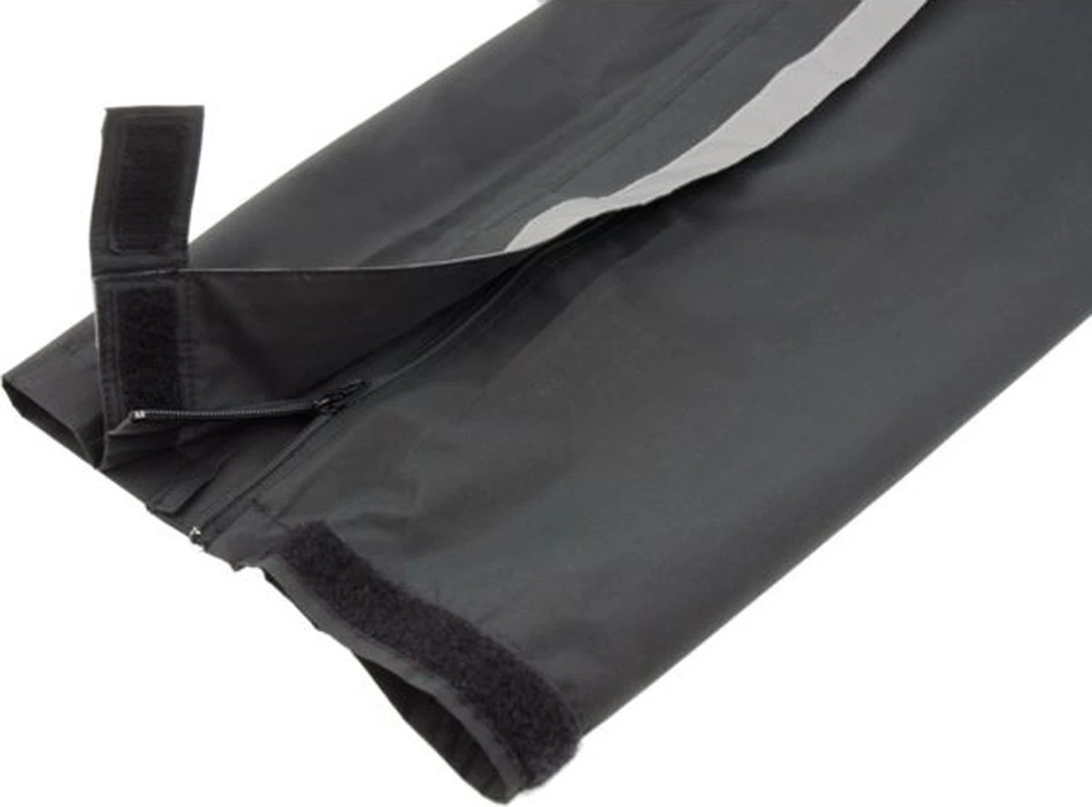 AGU Comfort II Regenbroek II Essential Dames & Heren - Zwart - L - Waterdicht & Ademend 8 AGU Comfort II Regenbroek II Essential Dames & Heren - Zwart - L - Waterdicht & Ademend - Afbeelding 6