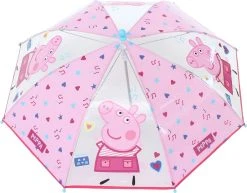 Peppa Pig Rainy Days Paraplu - Roze -Regenjas En Paraplu 1200x939