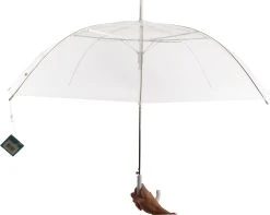 4 Stuks Paraplu Transparant Plastic Paraplu's 100 Cm - Doorzichtige Paraplu - Trouwparaplu - Bruidsparaplu - Stijlvol - Bruiloft - Trouwen - Fashionable - Trouwparaplu -Regenjas En Paraplu 1200x959 1