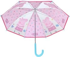 Peppa Pig Rainy Days Paraplu - Roze -Regenjas En Paraplu 1200x970 3