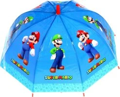 Super Mario Kinderparaplu - Blauw - 66 Cm - Paraplu -Regenjas En Paraplu 1200x974 2