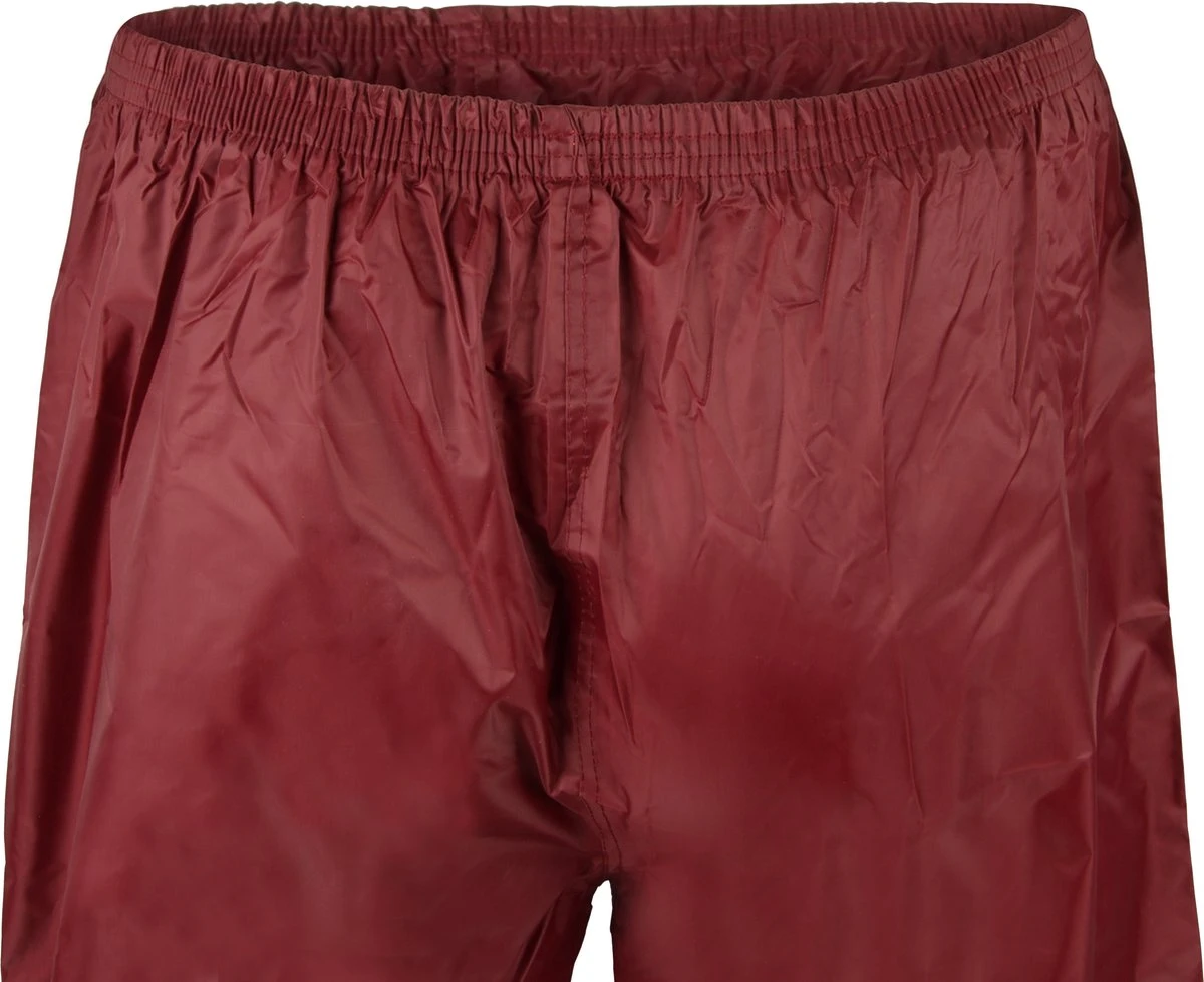 C-Line Regenpak Met Capuchon - Rood - Reflecterend - Nieuw Model - Volwassen Maat L 7 C-Line Regenpak Met Capuchon - Rood - Reflecterend - Nieuw Model - Volwassen Maat L - Afbeelding 5