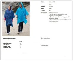 Regencape Poncho Voor Volwassenen Kleur Doorzichtig / In 8 Verschillende Kleuren -Regenjas En Paraplu 1200x998