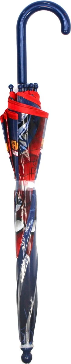 Marvel Spiderman Kinderparaplu - Blauw/rood - D73 Cm 5 Marvel Spiderman Kinderparaplu - Blauw/rood - D73 Cm - Afbeelding 3