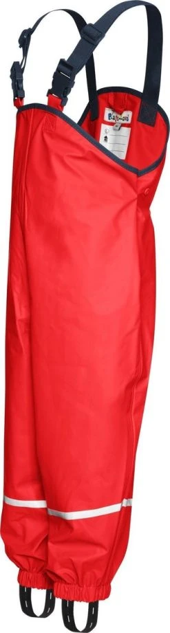 Playshoes Regenbroek Met Bretels Kinderen - Rood - Maat 116 -Regenjas En Paraplu 322x1200