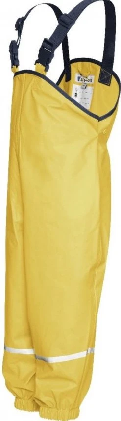 Playshoes Regenbroek Met Bretels Kinderen - Geel - Maat 104 -Regenjas En Paraplu 345x1200