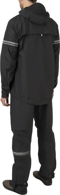 AGU Original Regenpak Essential - Zwart - L - Dames & Heren - Waterdicht & Ademend -Regenjas En Paraplu 372x1200 1