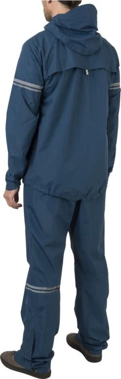 AGU Original Regenpak Essential - Blauw - XL - Dames & Heren - Waterdicht & Ademend -Regenjas En Paraplu 385x1200 2
