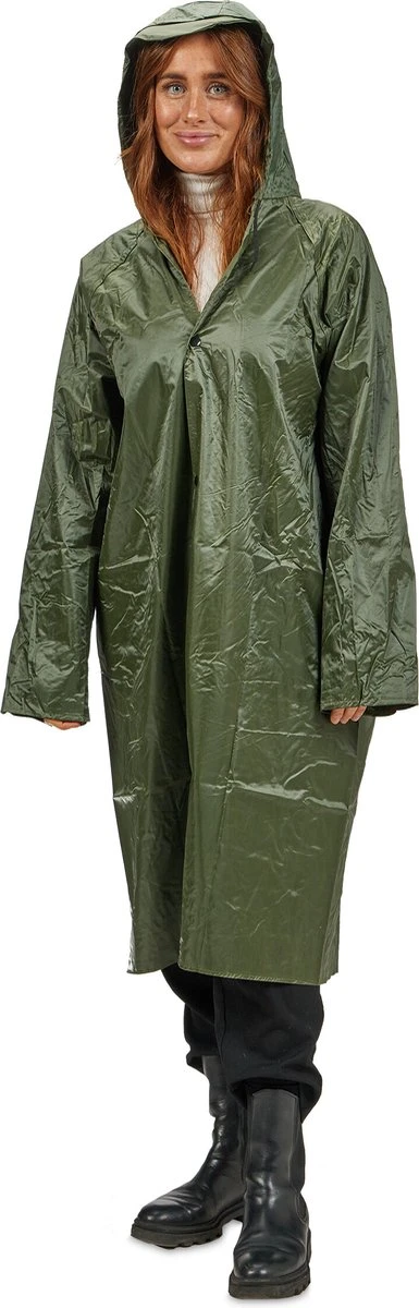 Relaxdays Regenponcho Herbruikbaar - Regenjas Groen - Fietsponcho Lange Mouwen - Festival 10 Relaxdays Regenponcho Herbruikbaar - Regenjas Groen - Fietsponcho Lange Mouwen - Festival - Afbeelding 8