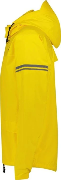 AGU Original Regenpak Essential - Geel/Zwart - L - Dames & Heren - Waterdicht & Ademend -Regenjas En Paraplu 413x1200