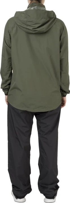 AGU GO Regenpak Essential Dames & Heren - Groen - M - Waterdicht & Ademend -Regenjas En Paraplu 417x1200