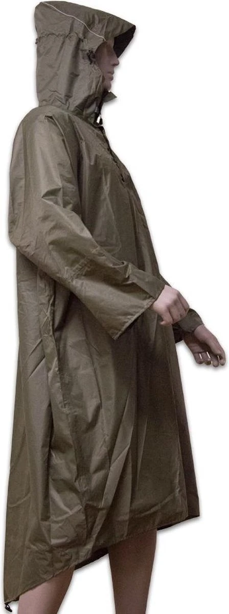 LOWLAND OUTDOOR® Wandelponcho - 100% Waterdicht (10.000mm) - Ademend (8.000g/M²) PFAS Vrij! Medium 9 LOWLAND OUTDOOR® Wandelponcho - 100% Waterdicht (10.000mm) - Ademend (8.000g/M²) PFAS Vrij! Medium - Afbeelding 7