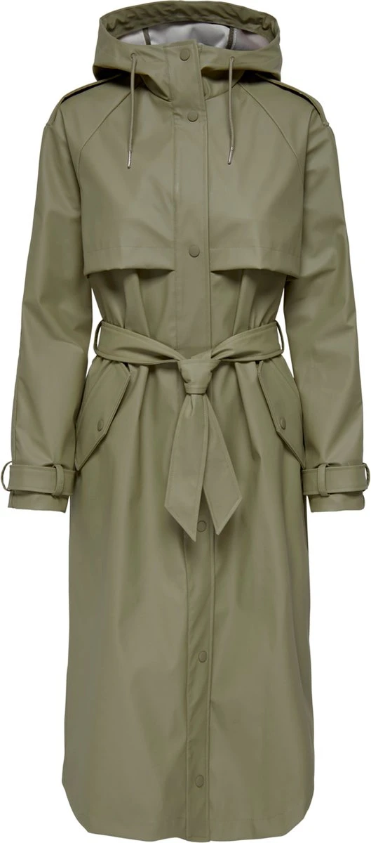 ONLY ONLRENE RAIN TRENCHCOAT CC OTW Dames Jas - Maat M 3 ONLY ONLRENE RAIN TRENCHCOAT CC OTW Dames Jas - Maat M
