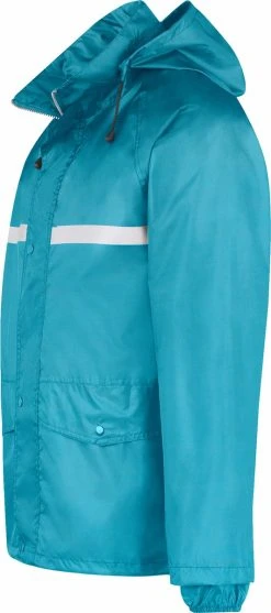 BJØRNSON Dusch Regenpak Dames & Heren - Waterdicht - Maat 3XL - Aqua Blauw 20 BJØRNSON Dusch Regenpak Dames & Heren - Waterdicht - Maat 3XL - Aqua Blauw -Regenjas En Paraplu 532x1200 1