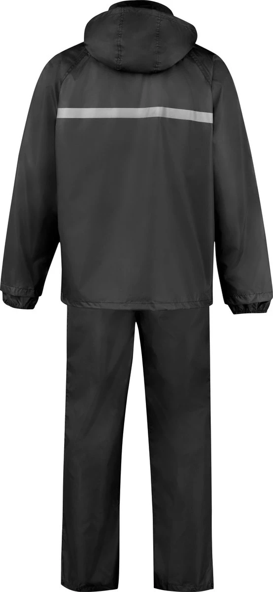 BJØRNSON Dusch Regenpak Dames & Heren - Waterdicht - Maat XL - Zwart 13 BJØRNSON Dusch Regenpak Dames & Heren - Waterdicht - Maat XL - Zwart - Afbeelding 11