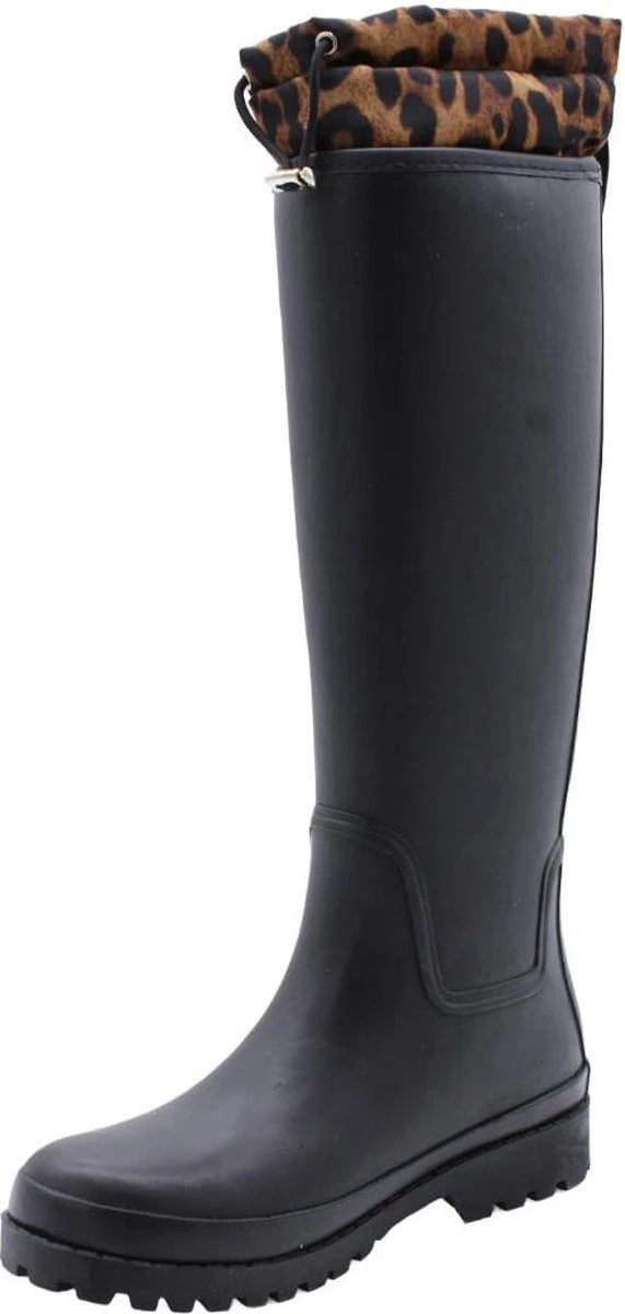 Guess Reisa Regenlaarzen - Rubber Laarzen - Dames - Zwart - Maat 39 7 Guess Reisa Regenlaarzen - Rubber Laarzen - Dames - Zwart - Maat 39 - Afbeelding 5