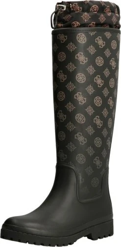 Guess Reisa Regenlaarzen - Rubber Laarzen - Dames - Bruin - Maat 38 -Regenjas En Paraplu 589x1200 2