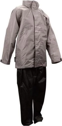 Ralka Regenpak - Junior - Grijs/Zwart - 176 -Regenjas En Paraplu 590x1200