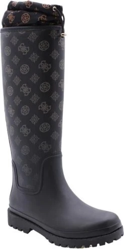 Guess Reisa Regenlaarzen - Rubber Laarzen - Dames - Bruin - Maat 38 -Regenjas En Paraplu 597x1200 2