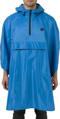 AGU Grant Regenponcho Essential Unisex - Blauw - One Size - Dames & Heren - Waterdicht & Ademend -Regenjas En Paraplu 602x1200