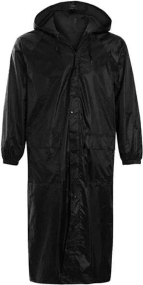 JC Blue Trenchcoat – Zwart – Regenjas Dames – Regenjas Heren - Waterdicht - Maat XL 3 JC Blue Trenchcoat – Zwart – Regenjas Dames – Regenjas Heren - Waterdicht - Maat XL