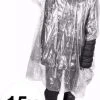 Merkloos 15x Wegwerp Regenponcho Wit - Wegwerp Poncho Voor Volwassenen -Regenjas En Paraplu 625x1200
