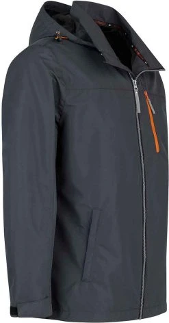 BJØRNSON Remco Regenjas / Zomerjas Zomer Heren - Waterdicht - Maat 3XL - Antra -Regenjas En Paraplu 628x1200