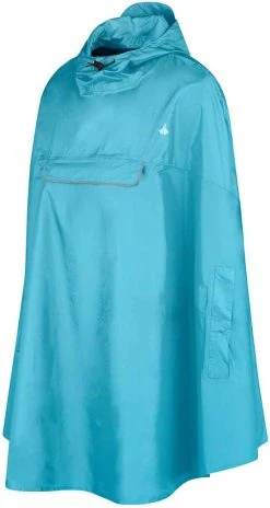 BJØRNSON Haps Regenponcho Fiets Dames & Heren - Fietsponcho - Aqua Blauw -Regenjas En Paraplu 639x1200