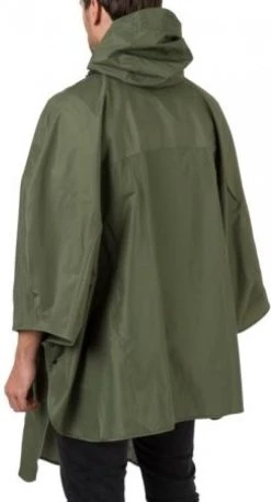 Army Groen Poncho Grant Van Agu -Regenjas En Paraplu 649x1200