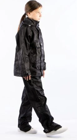 Ralka Regenpak - Junior - Zwart - 164 -Regenjas En Paraplu 659x1200 5