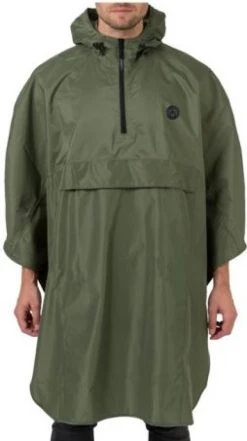 Army Groen Poncho Grant Van Agu -Regenjas En Paraplu 672x1200 3