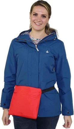 BJØRNSON Haps Regenponcho Fiets Dames & Heren - Fietsponcho - Zwart -Regenjas En Paraplu 685x1200