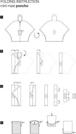 Reisenthel Mini Maxi Poncho Regenponcho - Opvouwbaar - Signature Navy Blauw 12 Reisenthel Mini Maxi Poncho Regenponcho - Opvouwbaar - Signature Navy Blauw -Regenjas En Paraplu 687x1200