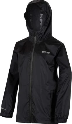Regatta Pack It III Regenjas Junior Jas - Maat 164 - Unisex - Zwart