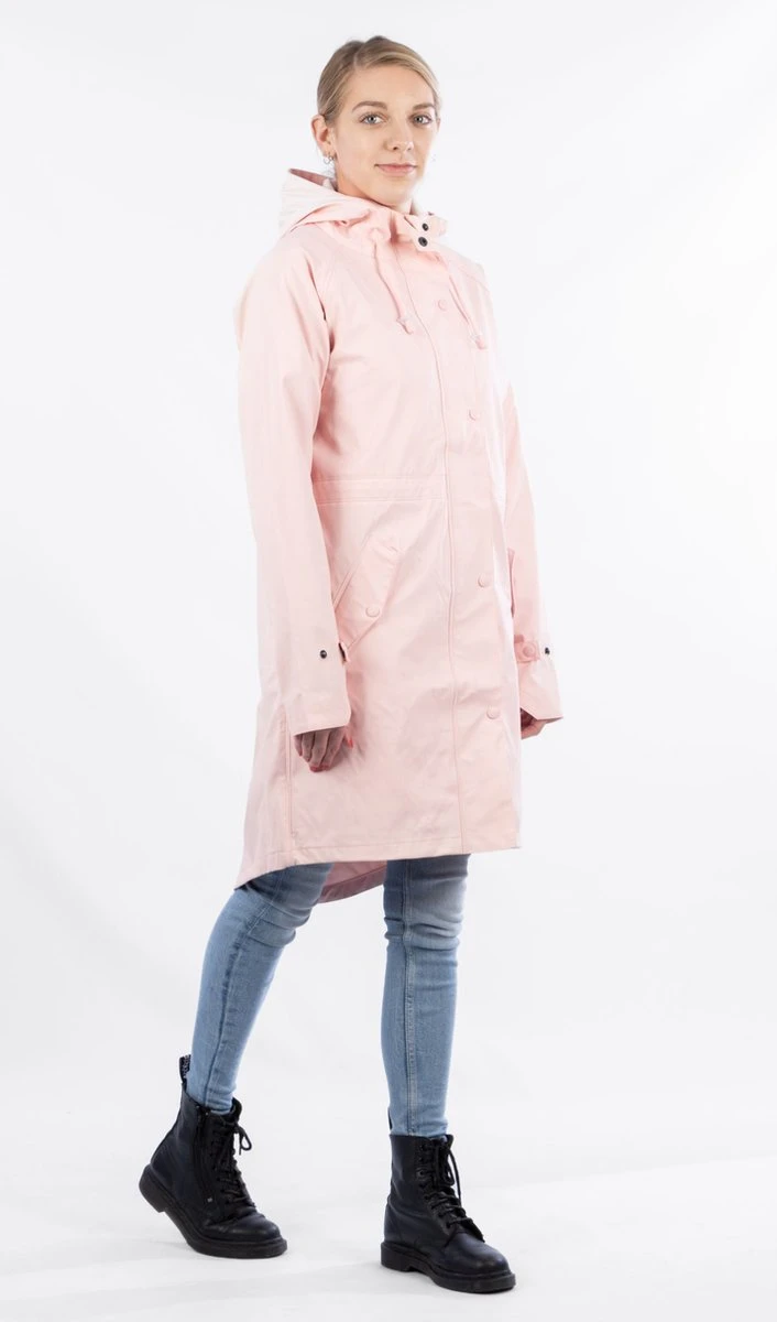 Ralka Regenjas Dames - Mizzle - Lichtroze - Maat 38 11 Ralka Regenjas Dames - Mizzle - Lichtroze - Maat 38 - Afbeelding 9