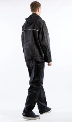 Ralka Regenpak - Senior - Zwart/Antraciet - L 18 Ralka Regenpak - Senior - Zwart/Antraciet - L -Regenjas En Paraplu 716x1200 4