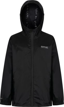 Regatta Pack It III Regenjas Junior Jas - Maat 164 - Unisex - Zwart -Regenjas En Paraplu 726x1200