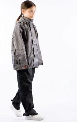 Ralka Regenpak - Junior - Grijs/Zwart - 176 -Regenjas En Paraplu 756x1200