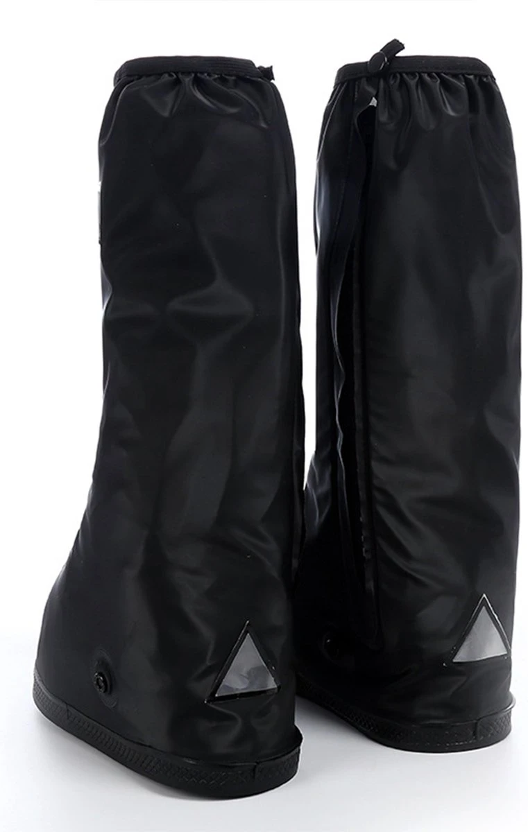 Somstyle Overschoenen - Maat 43-45 - Schoenovertrekken - Waterdicht & Reflecterend - Unisex - Hoog - Donkerblauw 4 Somstyle Overschoenen - Maat 43-45 - Schoenovertrekken - Waterdicht & Reflecterend - Unisex - Hoog - Donkerblauw - Afbeelding 2