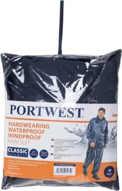 Portwest Regenpak 2 Delig Donker Blauw Maat XL -Regenjas En Paraplu 768x1200 1