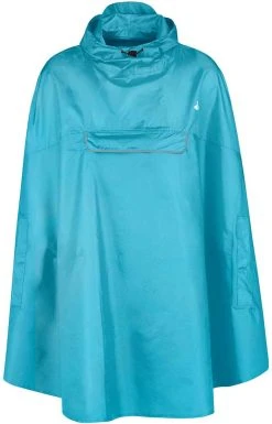 BJØRNSON Haps Regenponcho Fiets Dames & Heren - Fietsponcho - Aqua Blauw