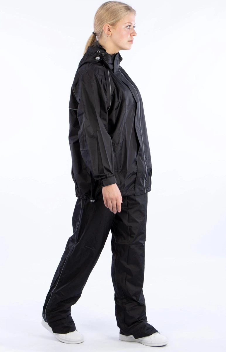 Ralka Regenpak - Comfort - Zwart/Antraciet - XL 5 Ralka Regenpak - Comfort - Zwart/Antraciet - XL - Afbeelding 3