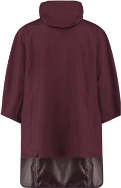 AGU Grant Regenponcho Essential Unisex - Bordeaux - One Size - Dames & Heren - Waterdicht & Ademend -Regenjas En Paraplu 773x1200