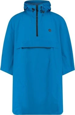 AGU Grant Regenponcho Essential Unisex - Blauw - One Size - Dames & Heren - Waterdicht & Ademend