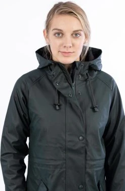 Ralka Regenjas Dames - Mizzle - Donkergroen - Maat 38 17 Ralka Regenjas Dames - Mizzle - Donkergroen - Maat 38 -Regenjas En Paraplu 788x1200