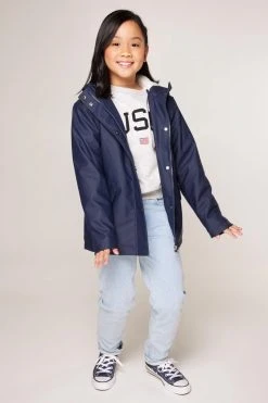 America Today Janice Teddy Jr - Unisex Kids, Meisjes Regenjas - Maat 146/152 -Regenjas En Paraplu 800x1200 51