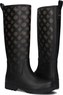 Guess Reisa Regenlaarzen - Rubber Laarzen - Dames - Bruin - Maat 38 -Regenjas En Paraplu 802x1200 2