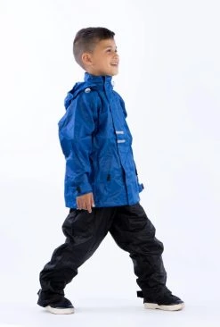 Ralka Regenpak Junior - Irma - Azuurblauw - 140 -Regenjas En Paraplu 810x1200